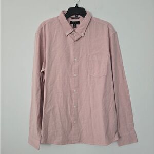 Nordstrom Trim Fit Long Sleeve Cotton Blend Shirt NWOT